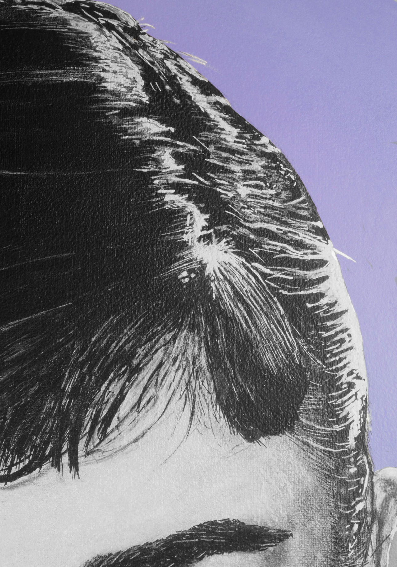 audrey hepburn akasha cult original portrait painting artwork uk bristol based artist silver and black on wood